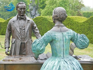 Estatuas de Bronce Barroco de Primera Calidad - Figuras Clásicas Europeas para Vestíbulos de Hoteles y Jardines de Castillos - Product Image 3