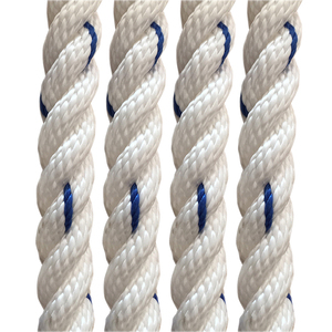Cordes de haute résistance en polyester, polypropylène, nylon, PP, à 3 brins, pour amarrage de navires, en vente, 20 mm, 16 mm, 18 mm, corde marine robuste - Product Image 5