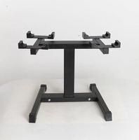 S & H support d'haltères réglable support de stockage de poids libres pour équipement de Fitness vente en gros usine directe