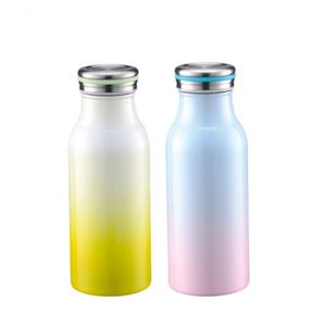 Top Seller 300ml Food Grade Stainless Steel Vacuum <b>Flask</b> Tumbler Travel Mug Milk <b>Bottle</b> for Office Gifts with Lid - Product Image 3