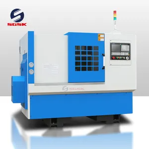 Giường Nghiêng Mini Đường Kính Xoay 390Mm Máy Tiện Cnc Với Phay Trực Tiếp TCK6339S Trung Tâm Tiện Cnc