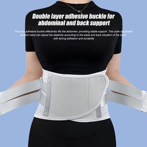 Ceinture lombaire avec coussin 3D, soutien lombaire biomimétique élargi, pour hernie discale - Product Image 4