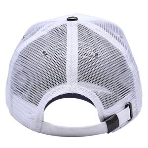 Oem High Quality Embroidered Trucker Caps 5 Panel Custom Black <b>White</b> Mesh Trucker <b>Hats</b> with Logo - Product Image 6