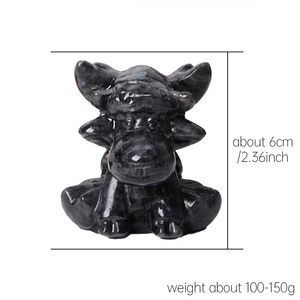 Vente flash de Noël : adorable cerf en cristal pour la décoration - Product Image 4