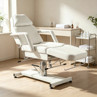 Table de massage moderne pliable et réglable en PVC avec éponge haute densité, ergonomique, pour salon, école et usage domestique