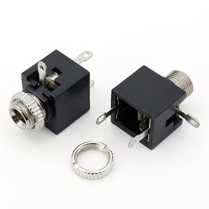 PJ-301M <span class=keywords><strong>Micro</strong></span> <span class=keywords><strong>Prise</strong></span> Audio 3.5mm 3 Broches <span class=keywords><strong>Prise</strong></span> <span class=keywords><strong>Casque</strong></span> Port PJ301 Connecteur Audio Femelle - Product Image 1