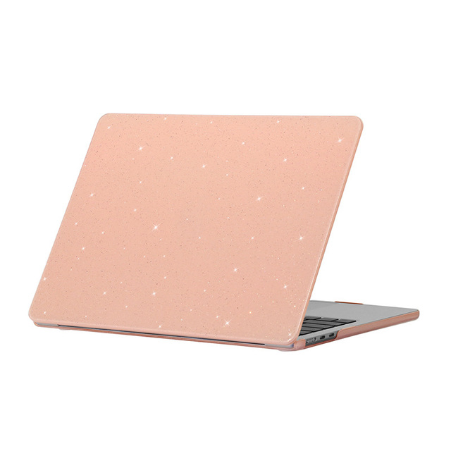 Wholesale Sparkly Aesthetic Laptop Skin Case for MacBook Air 13.6 A2681/A3113/A3240 Glitter Texture and Anti-Scratch Coating
