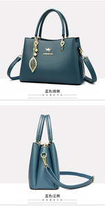 Bolsos cruzados de diseño de moda, bolsos de hombro de cuero PU de alta calidad, bolsos de mano casuales de lujo para mujer - Product Image 4