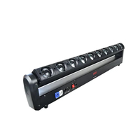 Faro a testa mobile HT LED Matrix 10x40W RGBW 4-in-1 con barra beam e controllo DMX512 IP33