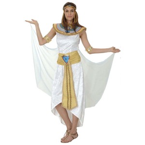 Disfraz de Halloween de Princesa Egipcia, <span class=keywords><strong>Vestido</strong></span> <span class=keywords><strong>Egipcio</strong></span> de Faraón para <span class=keywords><strong>Mujer</strong></span>, TRAD-011 - Product Image 4