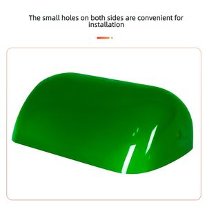 <span class=keywords><strong>Paralume</strong></span> Vintage a Forma di Cuscino in <span class=keywords><strong>Vetro</strong></span> Verde Originale per Lampada da Scrivania da Banca Illuminazione Industriale - Product Image 3