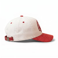 Gorra de Pana Personalizada OEM con Logotipo Bordado de 5 Paneles, Gorra Snapback Sin Estructura