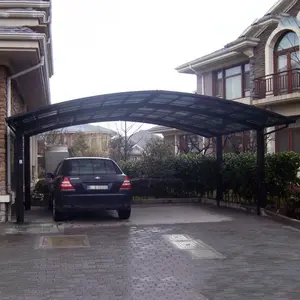 China Supper Aluminium 2 Cars Carport Garages Sheds For Parking