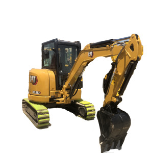 รถขุดตีนตะขาบมือสอง Caterpillar รุ่น CAT 303 5E2 พร้อมชิ้นส่วนสำคัญของ Kawasaki เช่น เครื่องยนต์ ปั๊ม และมอเตอร์ - Product Image 1