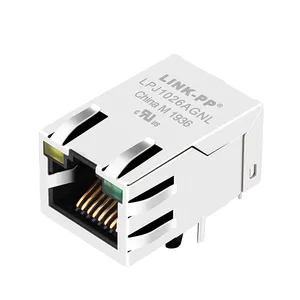 RJ 45 Female Jack RJ45 Connector 0817-1A1T-11-F