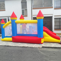 Château gonflable et trampoline YARD pour enfants - Matériel PVC, installation facile, utilisation en extérieur