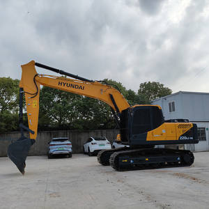 Excavadoras usadas de alta calidad Hyundai 220LC-9S Excavadoras hidráulicas originales coreanas Equipo pesado original coreano de segunda mano - Product Image 3