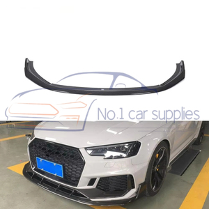 Lèvre avant de voiture en fibre de carbone sèche à ajustement parfait pour pare-chocs A4 B9 RS4 <span class=keywords><strong>2019</strong></span> Pre-fury - Product Image 6