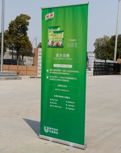 2023 Hot China portátil retrátil roll up banner stand display digital a3 80x200 85x200 luxo publicidade arregaçar banner