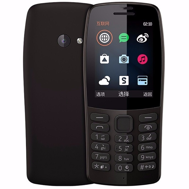 210 Dual-SIM Keypad Phone Bar Feature Phone Unlocked Phone 105 2660 3310 Cellphone 106 150 110 130 225 1110i 1112 5310 6300 8110