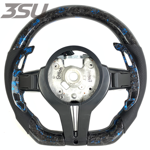 <span class=keywords><strong>Volante</strong></span> de Fibra de Carbono para <span class=keywords><strong>BMW</strong></span> Serie F 2018-2024 con Levas de Cambio Forjadas, Interior de Coche Personalizado en Cuero - Product Image 2