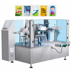 Empaquetadora automática multifunción Doypack para alimentos, bebidas, nueces, pesaje, bolsa con cremallera, Motor de sellado de envases de plástico - Product Image 1