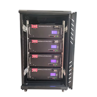 Baterai Penyimpanan untuk Sistem Tenaga Surya Bluetooth 51.2V 50Ah 100Ah 200Ah 300Ah Baterai Surya Lithium CAN Baterai Energi Rumah Tangga