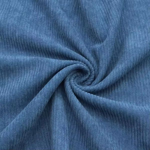 卸売無地ソフト8ウェールポリエステルコーデュロイ素材ベルベットストライプコーデュロイ生地（衣類、パンツ、アウターウェア用） - Product Image 6