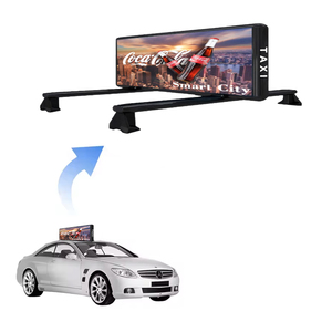 Led striscia luce Taxi P2.5 <span class=keywords><strong>P3</strong></span> P4 P5 doppia faccia auto Taxi superiore pubblicità P6Mm Xxx Hd Led Taxi Display all'ingrosso Oem Factory - Product Image 1