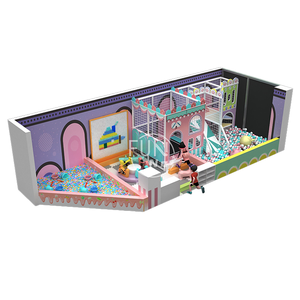 <span class=keywords><strong>Parque</strong></span> de Diversiones Interior Pequeño y Atractivo de Alta Calidad, Piscina de Pelotas Comercial, Equipo de Juegos Interior para Niños con Trampolín - Product Image 2