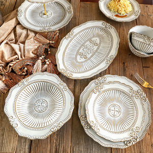 Fabricante Chino de Vajilla de Cerámica, Platos de Cerámica para Cocina, Platos Hondos para Sopa, Platos para Pescado al Vapor - Product Image 3
