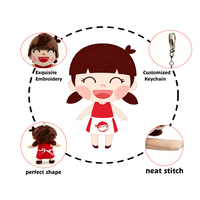 Poupée en peluche personnalisée, jouet en peluche sur mesure, fabricant de jouets en peluche, poupée en peluche de 10 cm, conception personnalisée