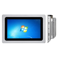 Panel PC Industrial Todo en Uno In-tel de 6.ª Generación Core I3 6100U de 11.6 Pulgadas con Pantalla Táctil Capacitiva, Cuerpo de Aluminio Fundido a Presión, Linux en Existencia