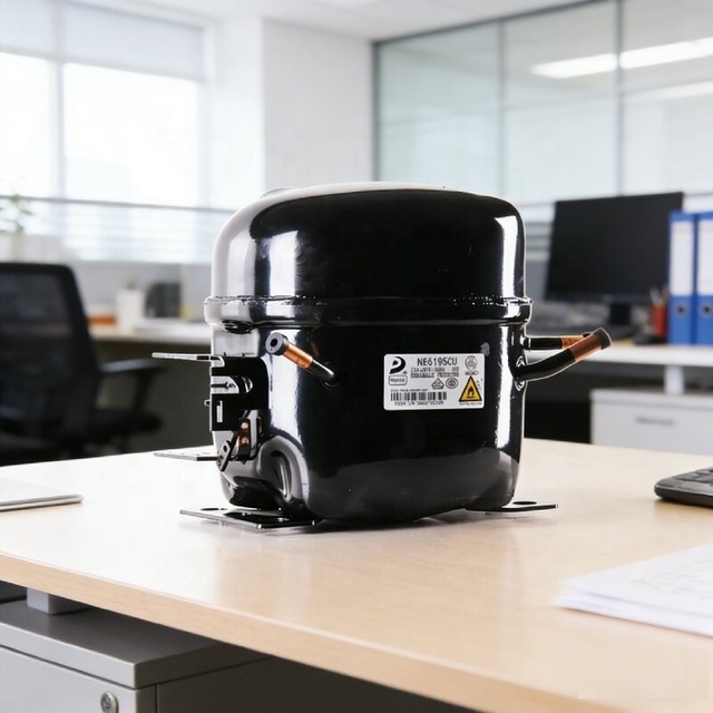 Factory Hot Sale New NE6213CK Refrigerator Compressor R600A 220V Aluminium Refrigeration Parts Hermetic 1/2HP 1732W Cooling
