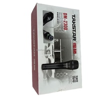 Microphone DM-2300 pour l'électronique automobile et le divertissement à domicile, idéal pour les véhicules commerciaux, les autocars touristiques et les bus urbains
