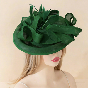 HZM-26058 Fascinador para mujer, sombrero de boda, sombrero único para fiesta Derby, sombrero de moda para iglesia, <span class=keywords><strong>sombreros</strong></span> Kentucky <span class=keywords><strong>Ascot</strong></span>, diadema nupcial - Product Image 2