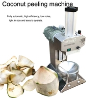 Commerciële automatische groene kokosnootverwerkingsmachine, fruit- en groenteschilmachine