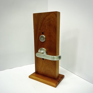 Poignée à levier en alliage de zinc robuste pour ensemble de serrures à mortaise de porte d'appartement ou d'hôtel - Product Image 1