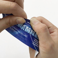 Produit d'emballage personnalisé Étiquettes à dos pelable étanches Bouteille d'étiquette à dos imprimé double face avant et arrière