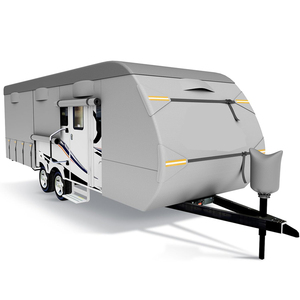 Heavy Duty impermeable resistente a las roturas Anti-UV autocaravana Camper cubierta a prueba de viento 24-27 'cubierta de remolque de <span class=keywords><strong>viaje</strong></span> - Product Image 1