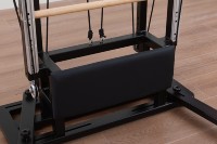 Machine Smith Robuste en Acier Inoxydable avec Poulies Hautes/Basses - Équipement de Musculation Multifonctionnel pour la Maison pour Exercices de Triceps, Poitrine et Core - Utilisation Universelle