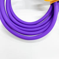 Kabel Pengisian Cepat Silikon Chubby DIY 1M 2M 3M 240W 6A USB-C ke USB-C untuk Data dan Pengisian Daya untuk Iphone 17 18 18pro