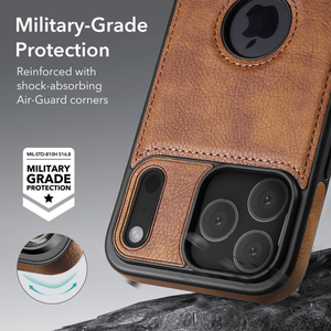 Étui en cuir PU de qualité supérieure Telapex, directement de l'usine, pour <span class=keywords><strong>iPhone</strong></span> 17 Air 16 15 14 Plus 13 12 <span class=keywords><strong>11</strong></span> Pro Max – <span class=keywords><strong>Coque</strong></span> arrière pour téléphones portables - Product Image 3