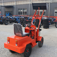 Mini-Radlader Kompaktes Design Kleine Maschine Hoflader Landwirtschaftlicher Radlader Frontlader