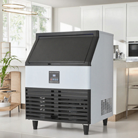 Machine à glaçons cubiques transparents commerciale 100 kg – Production rentable pour restaurants, hôtels, supermarchés et commerces