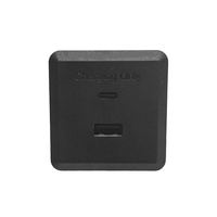 Prise de courant encastrée pour bureau avec ports USB pour table d'ordinateur, table de chevet, bureau d'étude