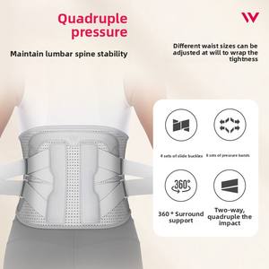 Ceinture de soutien lombaire de type H Wellday, protège la colonne lombaire, prévient la douleur, aide à soulager les tensions musculaires lombaires et les hernies discales - Product Image 5