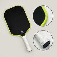 Raket Pickleball FX Wide Body dengan Inti Serat Karbon Honeycomb, Ringan, untuk Sweet Spot Besar dan Kontrol Seimbang