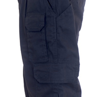 Pantalon de travail ignifuge durable de haute qualité pour hommes, logo personnalisé, pantalon FR noir, vêtements de travail