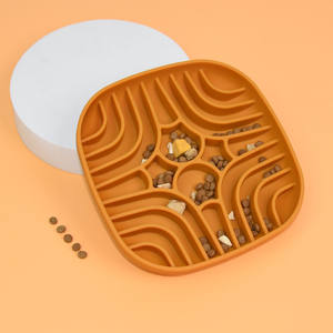 Cuencos personalizados para perros, productos de silicona para gatos, cuenco de alimentación antideslizante para perros, cuenco de alimentación lento para perros sin BPA de grado alimenticio - Product Image 2